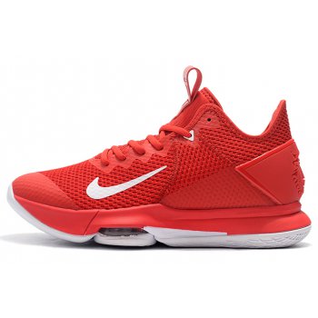 2020 Nike LeBron Witness 4 University Red White Shoes